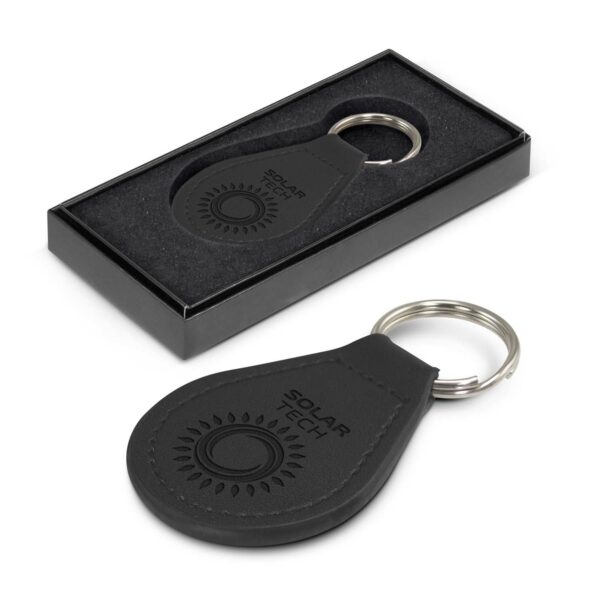 Prince-Leather-Key-Ring-Round