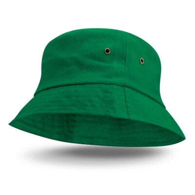 Bondi Bucket Hat-Dark Green