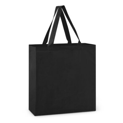 Carnaby Cotton Tote Bag - Colours-Black