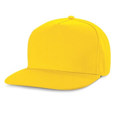 Chrysler Flat Peak Cap-Yellow