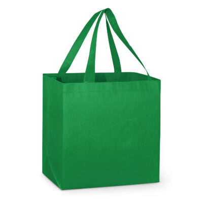 City Shopper Tote Bag-Kelly Green