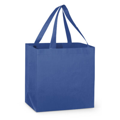 City Shopper Tote Bag-Royal Blue