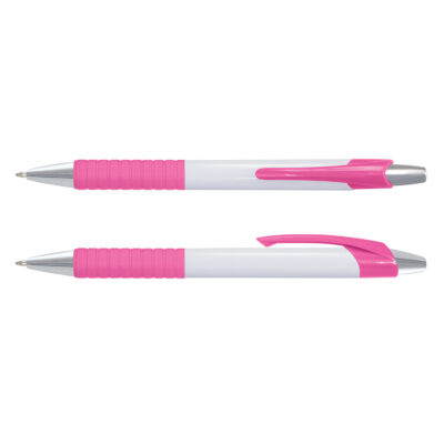 Cleo Pen - White Barrel-Pink