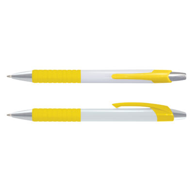 Cleo Pen - White Barrel-Yellow