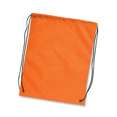 Drawstring Backpack-Orange
