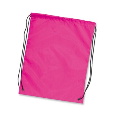 Drawstring Backpack-Pink