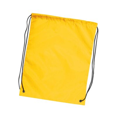 Drawstring Backpack-Yellow
