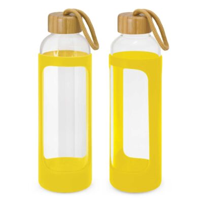 Eden Glass Bottle - Silicone Sleeve-Yellow
