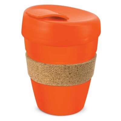 Express Cup Deluxe - Cork Band-Orange