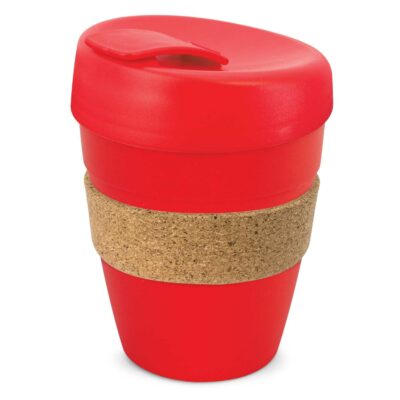 Express Cup Deluxe - Cork Band-Red