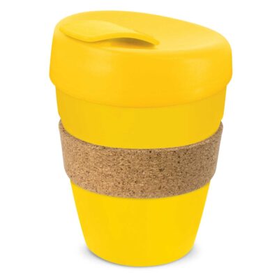 Express Cup Deluxe - Cork Band-Yellow