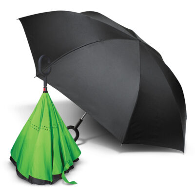Gemini Inverted Umbrella-Bright Green