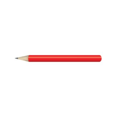 HB Mini Pencil-Red