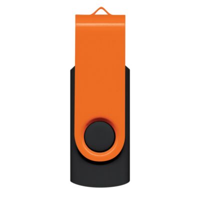 Helix 16GB Flash Drive-Orange