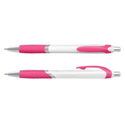 Jet Pen - White Barrel-Pink