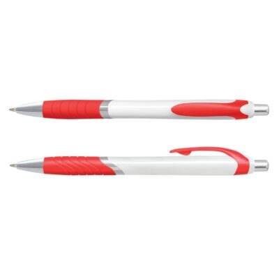 Jet Pen - White Barrel-Red