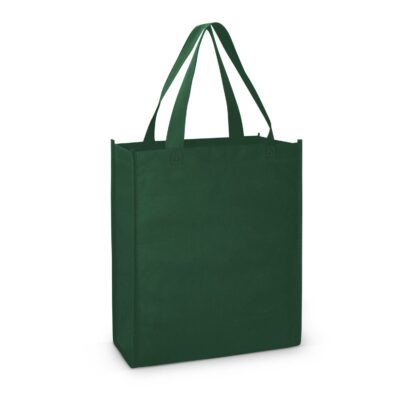 Kira A4 Tote Bag-Dark Green