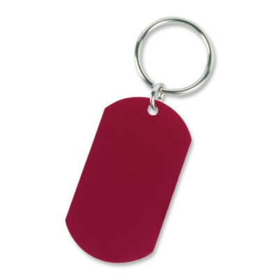 Lotus Key Ring-Red