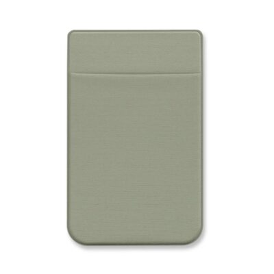 Lycra Phone Wallet - Heat Transfer-Light Grey