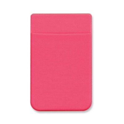 Lycra Phone Wallet - Heat Transfer-Pink