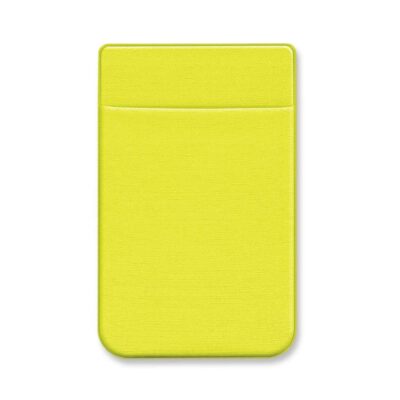 Lycra Phone Wallet - Heat Transfer-Yellow
