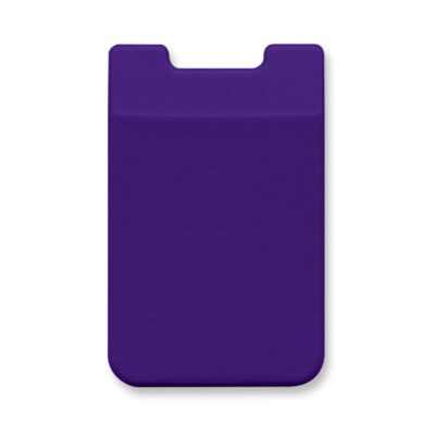Lycra Phone Wallet-Purple