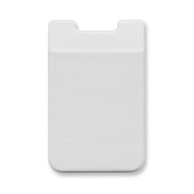 Lycra Phone Wallet-White