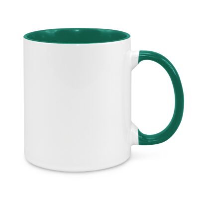 Madrid Coffee Mug - Two Tone-Dark Green
