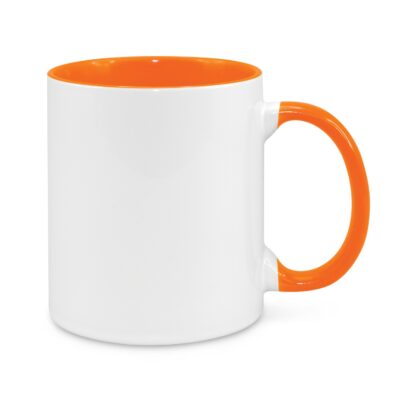 Madrid Coffee Mug - Two Tone-Orange