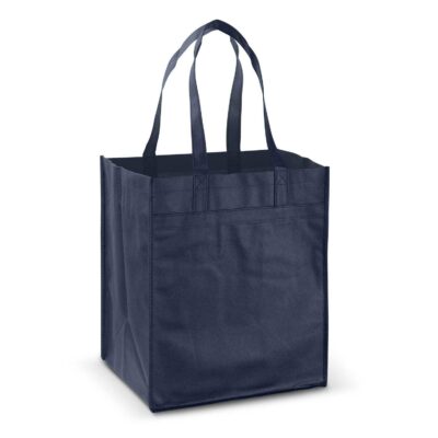 Mega Shopper Tote Bag-Navy