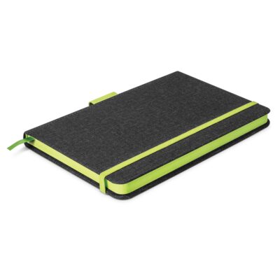 Meridian Notebook - Two Tone-Bright Green