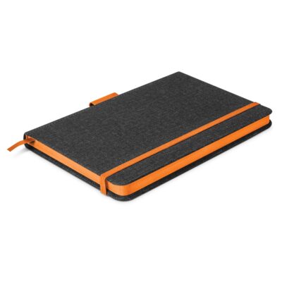 Meridian Notebook - Two Tone-Orange