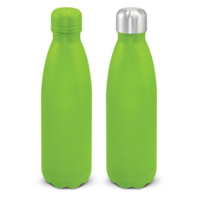Mirage Powder Coated Vacuum Bottle-Bright Green