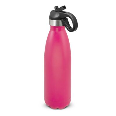 Mirage Powder Coated Vacuum Bottle - Flip Lid-Pink
