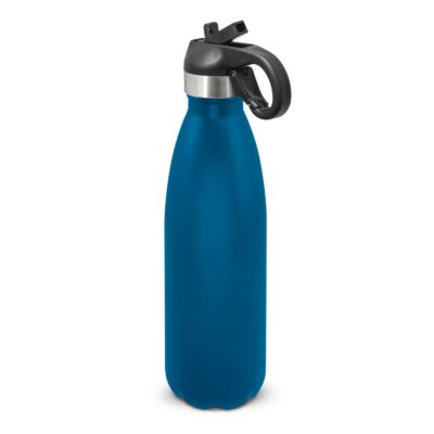 Mirage Powder Coated Vacuum Bottle - Flip Lid-Royal Blue