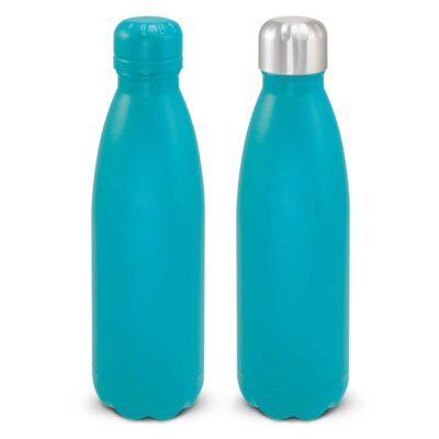 Mirage Powder Coated Vacuum Bottle-Light Blue