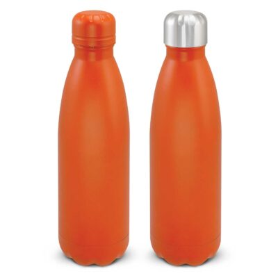 Mirage Powder Coated Vacuum Bottle-Orange