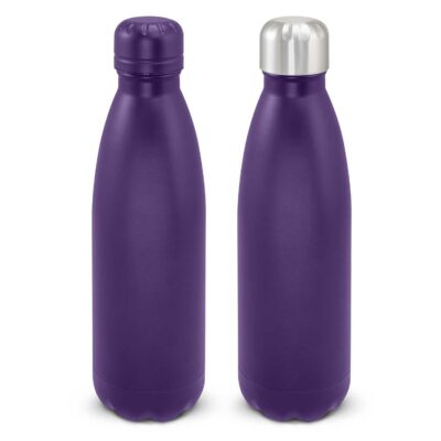 Mirage Powder Coated Vacuum Bottle-Purple