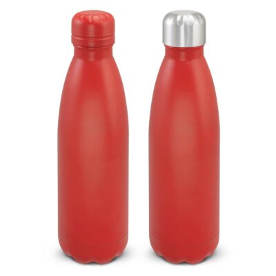 Mirage Powder Coated Vacuum Bottle-Red
