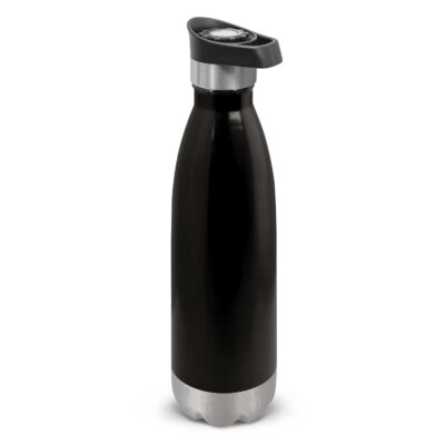 Mirage Vacuum Bottle - Push Button-Black