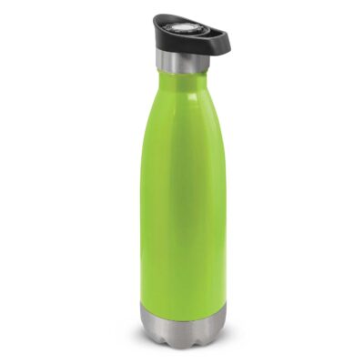 Mirage Vacuum Bottle - Push Button-Bright Green