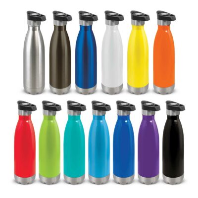 Mirage Vacuum Bottle - Push Button-Colour Range