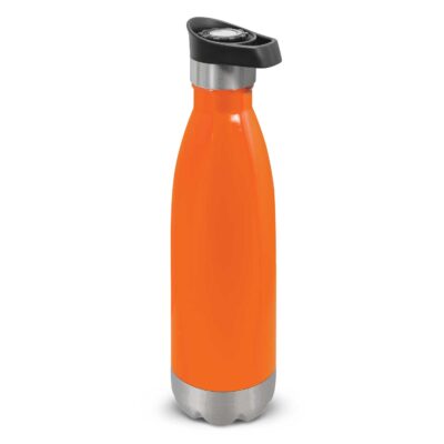 Mirage Vacuum Bottle - Push Button-Orange