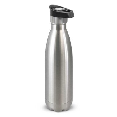 Mirage Vacuum Bottle - Push Button-Silver