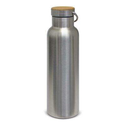 Nomad Deco Vacuum Bottle - Stainless-Wooden Lid