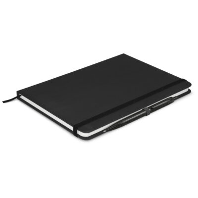 Omega Notebook With Pen-Black