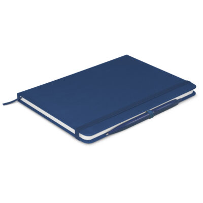Omega Notebook With Pen-Dark Blue
