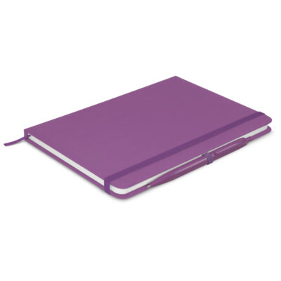 Omega Notebook With Pen-Purple