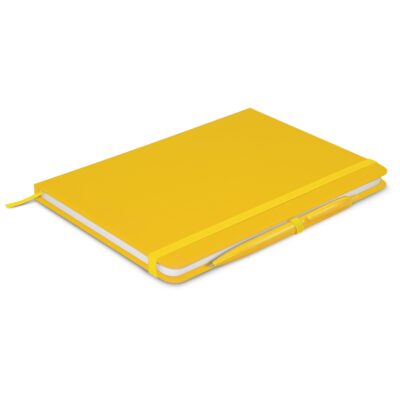 Omega Notebook With Pen-Yellow