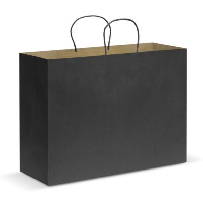 Paper Carry Bag - Extra Large-Black